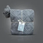 شال مبل پانچ پرتو تک رنگ طوسی