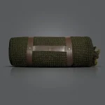 روتختی، روبالشای و کوسن پادینا رنگ زیتونی تیره