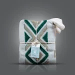 شال مبل پانچ مدل پرتو رنگ سبز یشمی