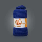 شال مبل کارما رنگ آبی کاربنی