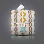 تثشال مبل تمام پانچ زنجیری زنگ خردلی