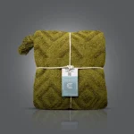 شال مبل تمام پانچ پرتو تک رنگ، رنگ زیتونی روشن