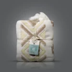 شال مبل پانچ مدل پرتو رنگ شیری - نسکافه ای