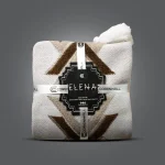 شال مبل پانچ النا رنگ مشکی دارچینی