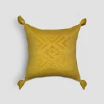 کوسن تمام پانچ تک رنگ خردلی